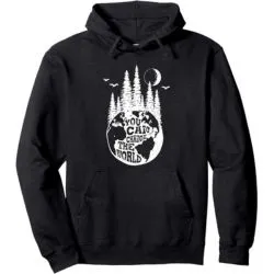 Hoodie For Mens Womens You Can Change The World Planet Nature Environment Earth Day Pullover Graphic Hoodies Sweatshirt Long Sleeve Free shipping