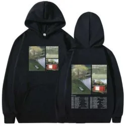 Vintage Wave To Earth Music Album Print Hoodie Men Fashion Harajuku Oversized Sweatshirt Unisex Hip Hop Pullover Clothing Hooded