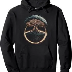 Hoodie for Mens Womens Life Roots Nature Earth Day Gift Idea Graphic Tees Pullover Hoodie Graphic Hoodies sweatshirt