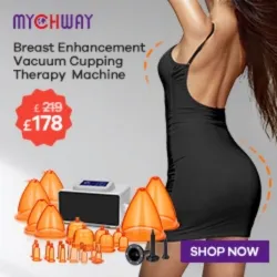 Vacuum Therapy Massage Machine for Breast Enhancement Lymphatic Drainage