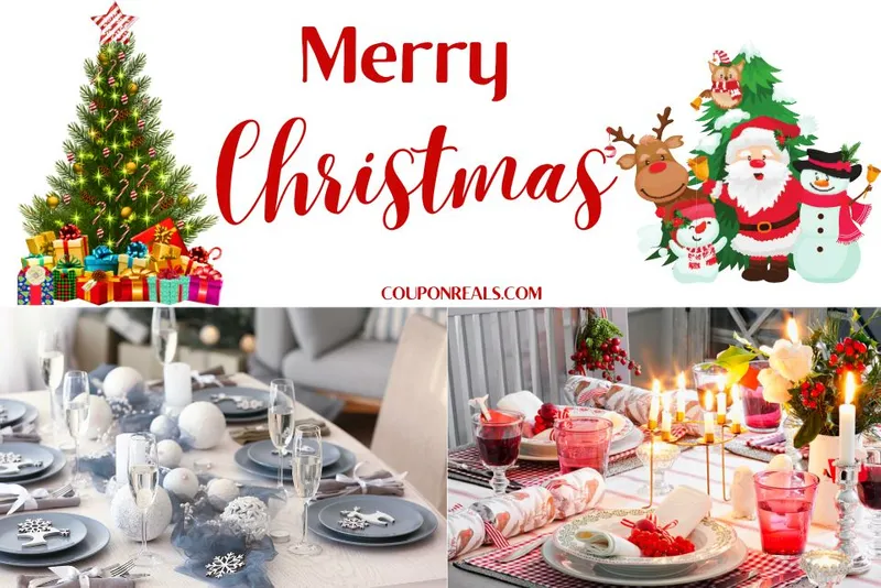 Modern Christmas Table Setting Ideas