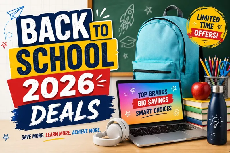 Back to School 2026 Deals: Best Discounts, Coupons and School Supply Sales
