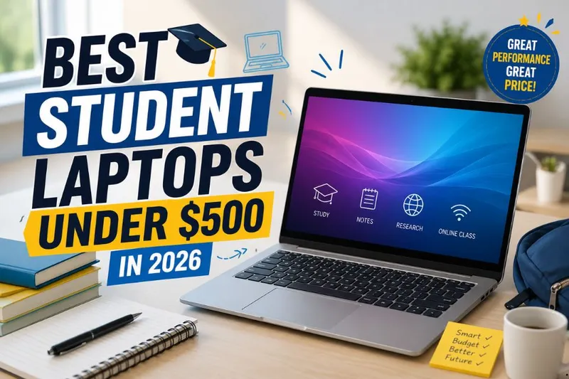 Best Student Laptops Under $500 in 2026: The Only Guide You Need