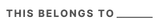 This Belongs To