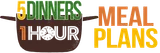 5 Dinners In 1 Hour